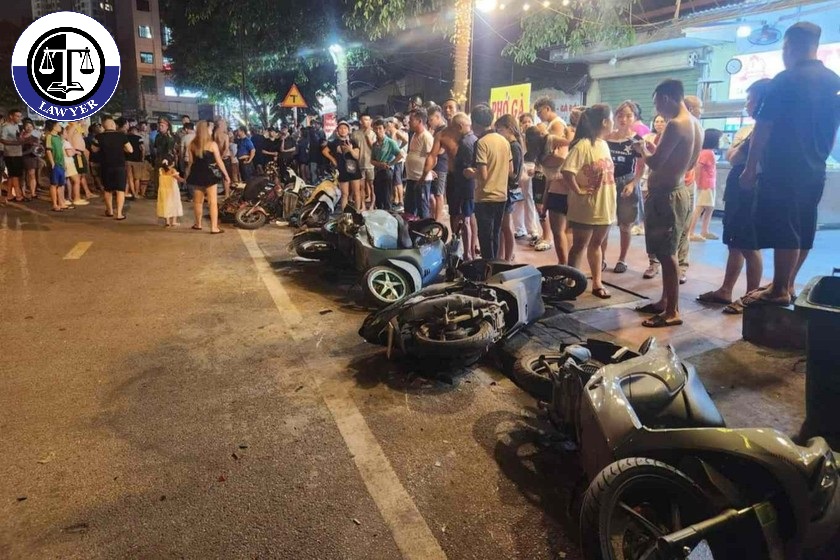 Đình chỉ công tác cán bộ công an Bắc Ninh say rượu gây tai nạn giao thông liên hoàn