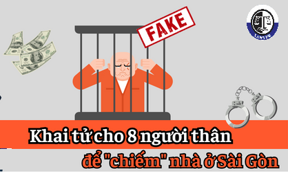 Ba anh em khai tử 8 người thân 'để chiếm nhà' ở Sài Gòn